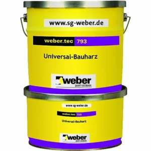 Weber.tec 793 Universal Bauharz Transparent 3 Kg Eimer 9